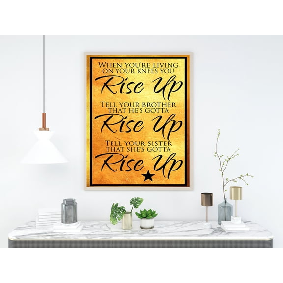YaHaku Alexander Hamilton Poster, Hamilton Quote Poster, Hamilton Musical Broadway Poster, When You're Living on Your Knees Rise Up Poster Gift T02