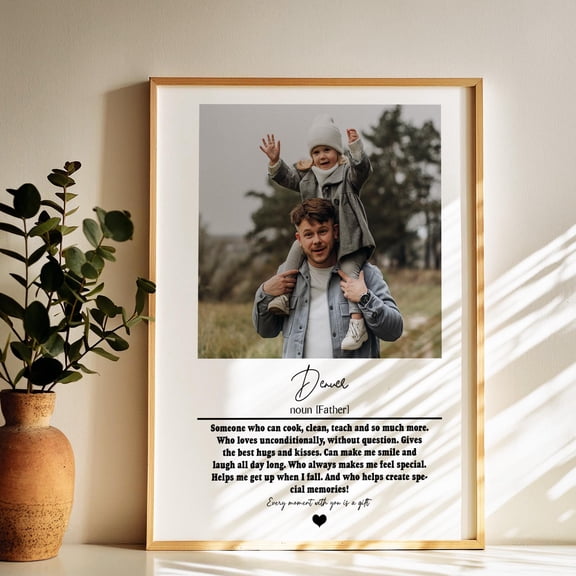 YaHaku Custom Photo Print, Personalized Gift, Photo Family Print, Anniversary Gift, Personalized Decor, Wall Decor, Wall Art, Family Gift