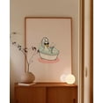 thumbnail image 1 of YaHaku Duck in Bath Tub Poster • Trendy Pink Bathroom Wall Art • Funny Goose Self Care Poster • Duck and Martini Wall Decor • Cute Shower Room Decor, 1 of 3