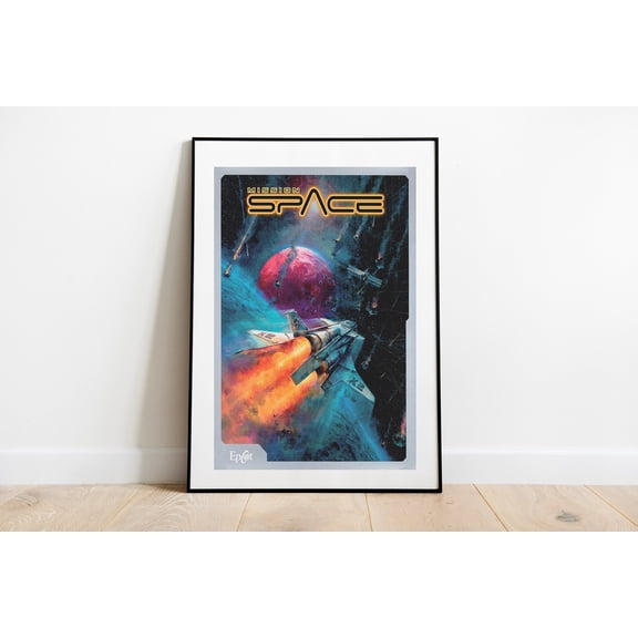 YaHaku Epcot Mission to Space Attraction Poster