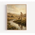 thumbnail image 1 of YaHaku Jesus the Good Shepherd Art | Landscape, 1 of 3