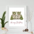thumbnail image 1 of YaHaku Merry Christmas Sign, Holiday Wall Art, Winter Christmas Poster, Winter Wonderland Poster, 1 of 3
