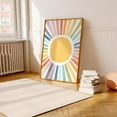 thumbnail image 1 of YaHaku Playroom Posters, Boho Sun Poster, Therapy Office Decor, Classroom Sun Print, School Counselor,, 1 of 3