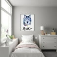 thumbnail image 1 of YaHaku Wolf Print - Personalised Wolf Watercolour Print - Custom Wolf Poster - Wolf Lover Gift - Wolf Wall Art - Wolf Dog Gift, 1 of 3