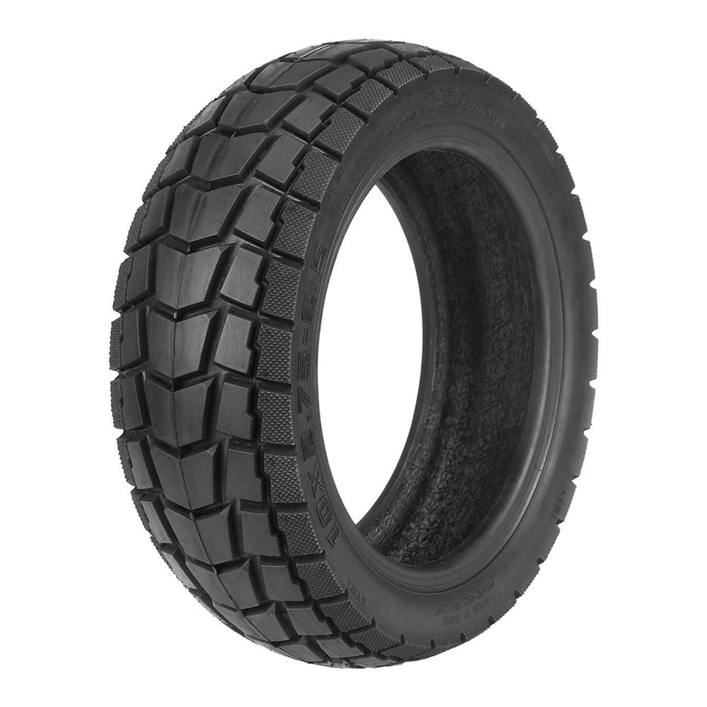 VOLOHAS 10x2,75-6,5 Offroad-Tubeless-Reifen 10 Zoll Dicker Ersatzreifen Für KuKirin G3,KuKirin G2 Master,Speedway 5,Dualtron 3,Hover-1 Alpha,Gotrax G4 Elektro-Scooter Tubeless-Reifen Anti-Rutsch