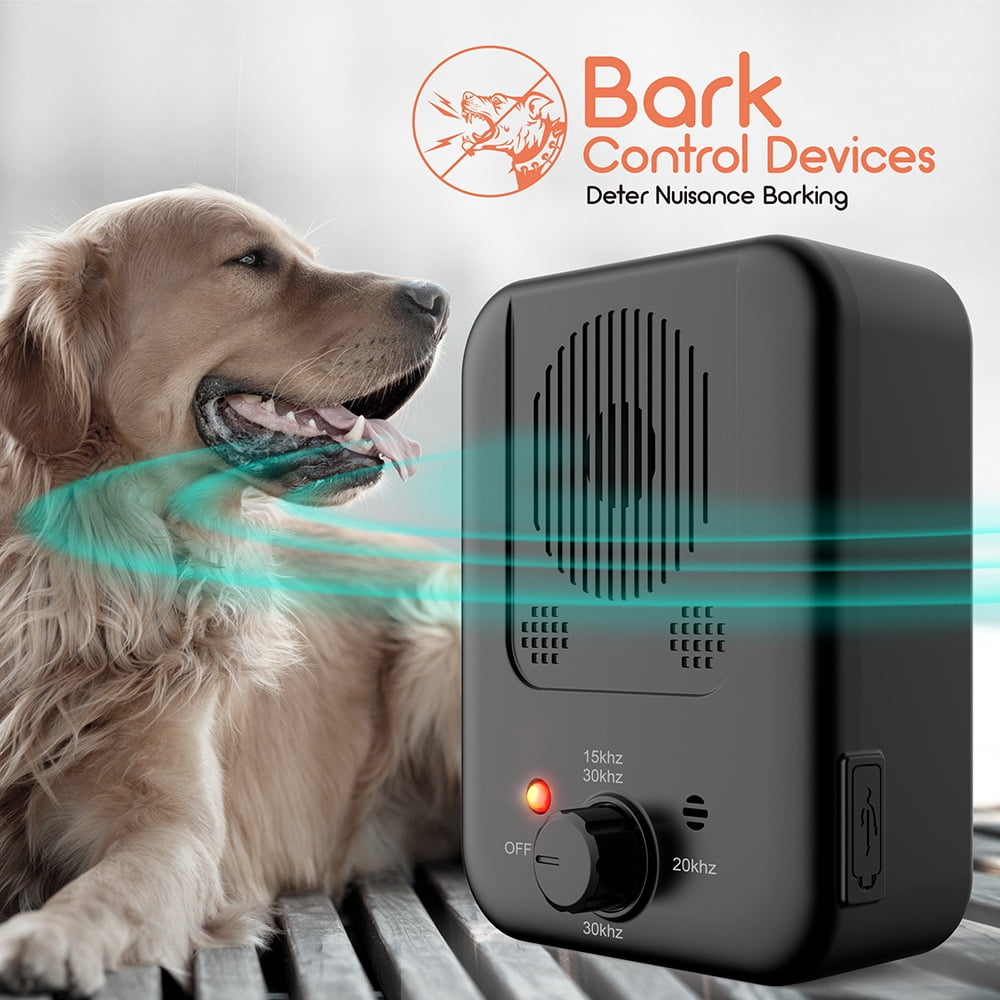 PetSafe Indoor Ultrasonic Dog Bark Control - No Collar Needed - Up to 25 ft  Range - Anti-Bark Pet Training System - Automatic with Manual Trainer