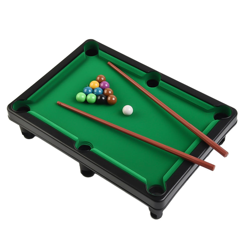 YaSaLy Child Mini Pool Table Playset Top Game Table Cue Ball Tripod for ...