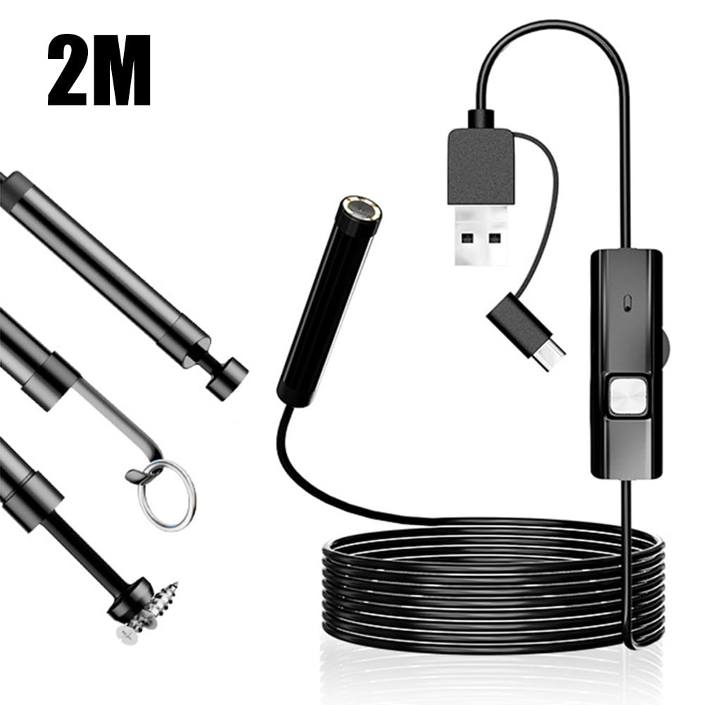 YaSaLy Inspection Tool 100cm 1200P Hd Camera 5.5mm Waterproof ...