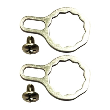 Universal Baitcasting Reel Handle Nut Locking Plate And Screw – Fits Abu, Daiwa, Okuma, Shimano