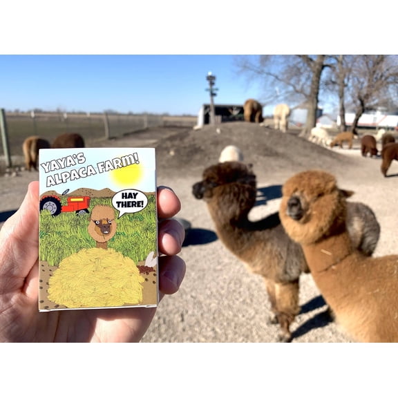 YaYa's Alpaca Farm Playing Cards by Mike Blandin