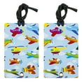 thumbnail image 1 of YaYtag Trendy ID Luggage Tags (Set of 2), Sky Patrol, 1 of 3