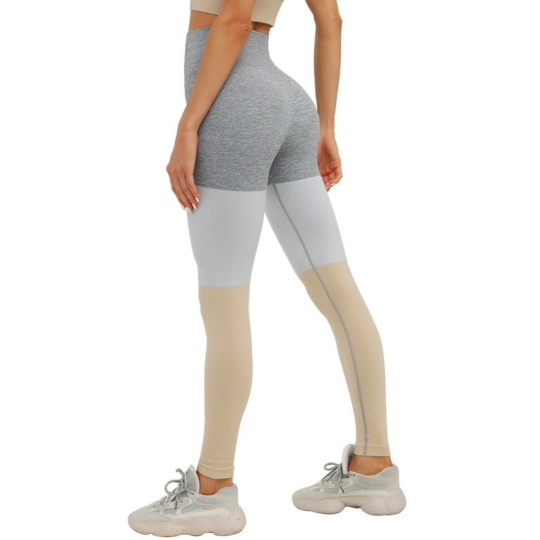 Stitching Color Yoga Leggings Stitching Color Yoga Leggings