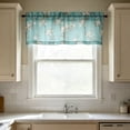 thumbnail image 1 of Yaayu 2D Print Kitchen Curtain Valance, Washable Polyester Short Window Treatment, Home Decor, A, 1 of 7