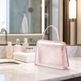 thumbnail image 1 of Yaayu Transparent Waterproof PVC Wash Bag, Breathable Toiletry Cosmetic Organizer for Travel, Storage Trunks & Bag, Clear, 1 of 5