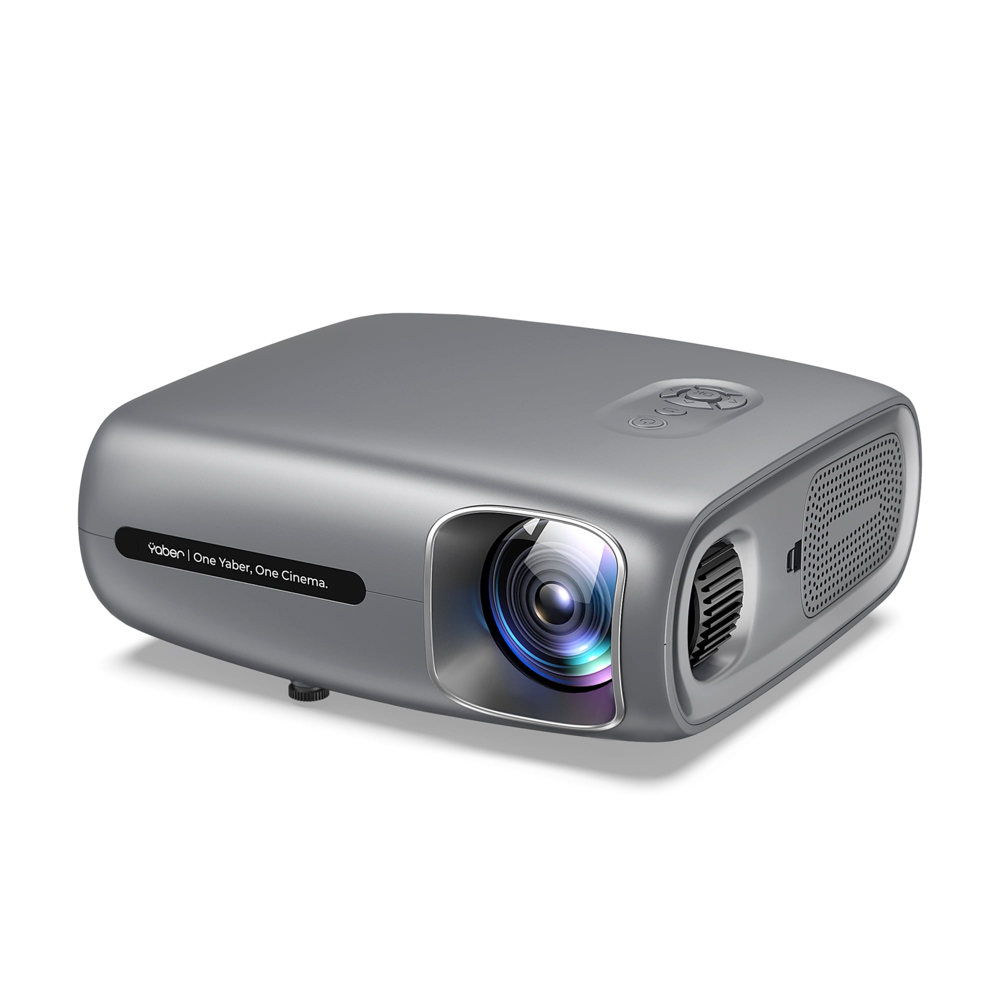 Yaber - Buffalo Pro U7 Native 1080P Entertainment LCD Projector - Grey 