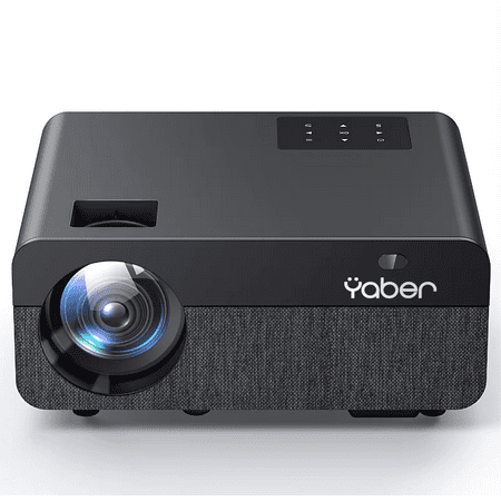 Yaber - Buffalo Pro U9 1080P Wireless Entertainment Projector with Bonus Screen - Black