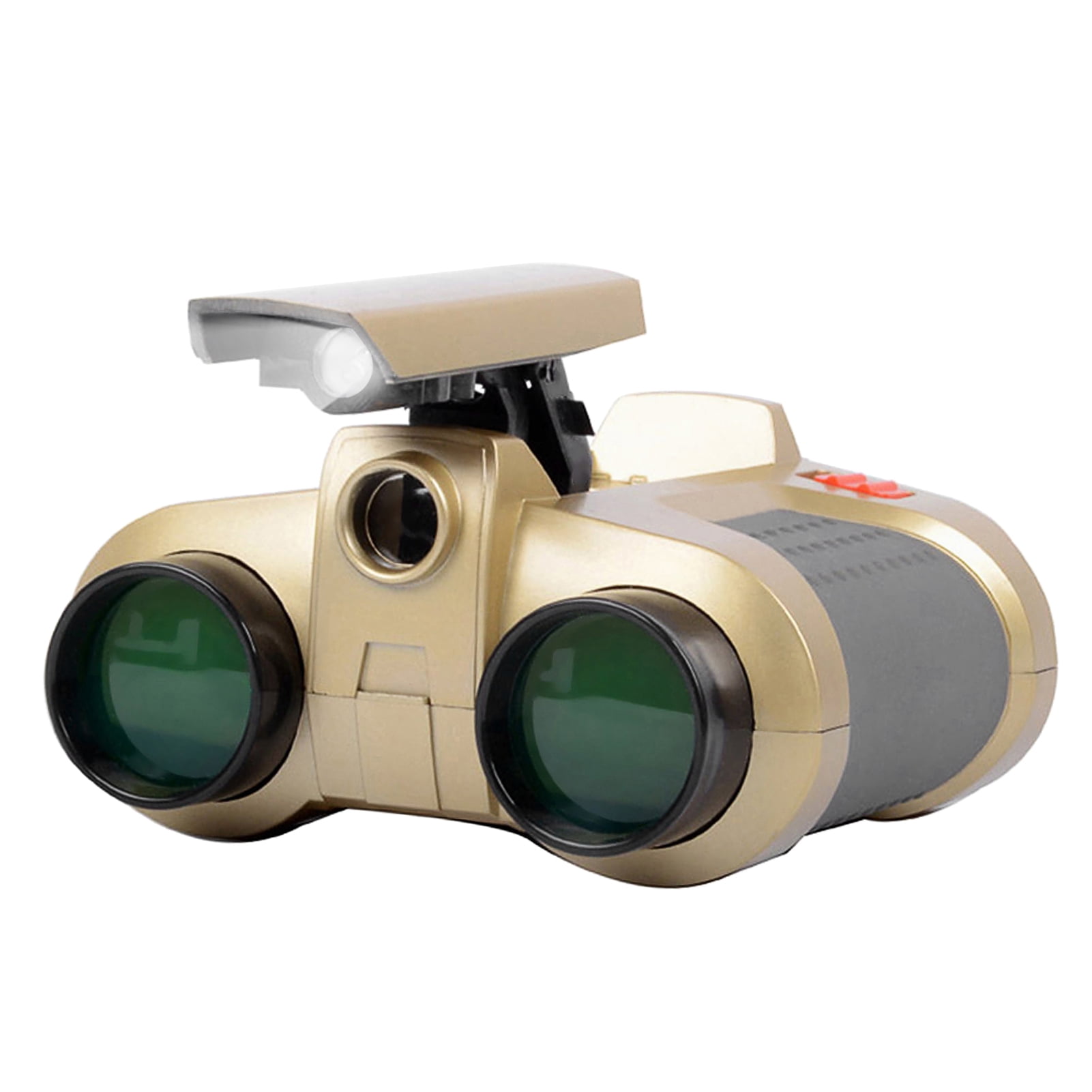 Yabuy 4X30 Binoculars for Kids Toy Binoculars Night Vision Scope Telescope with Pop- Light Zoom Binoculars Children Binoculars