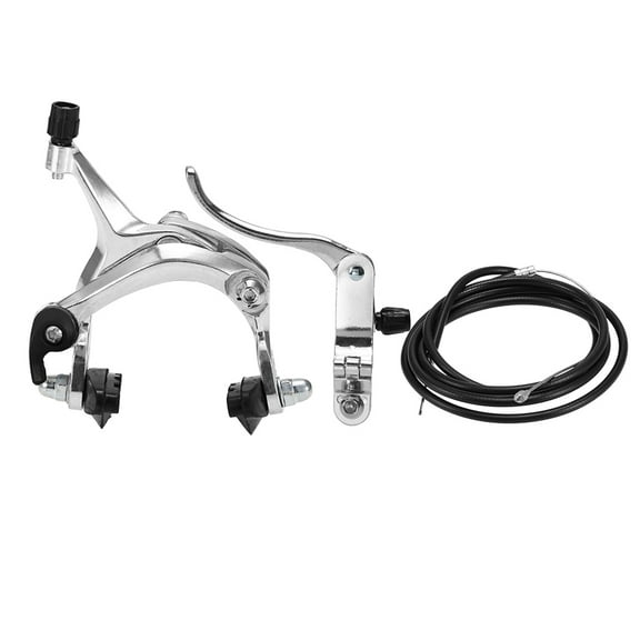 Yabuy Front / Rear Fixie Bike Brake Kit Road Bike Cruiser Brake Set Bike Caliper Brake Kit Side Pull Brake Set