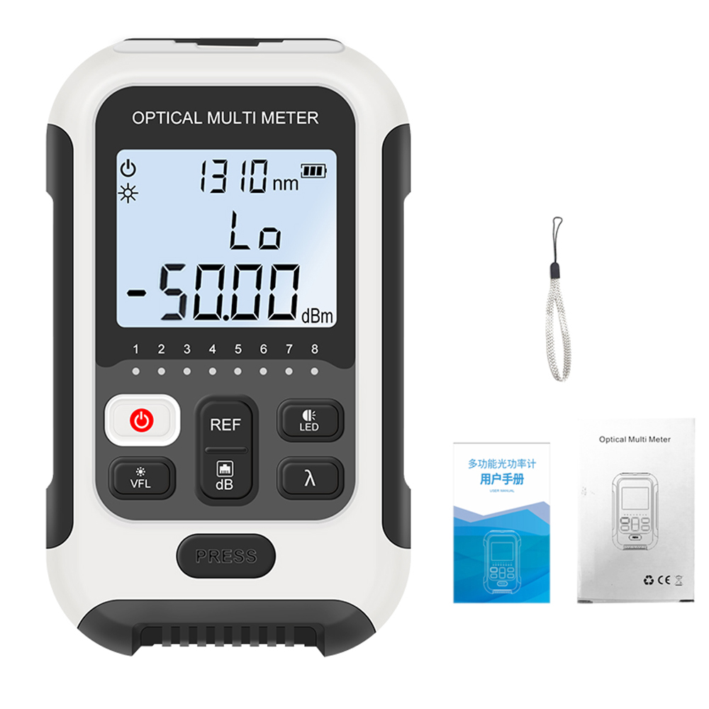 Yabuy Portable Lightweight 3 in 1 Optical Power Meter High Accurancy