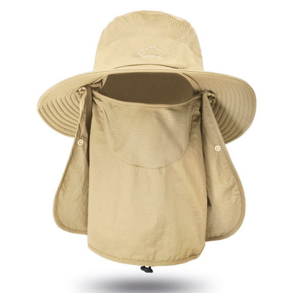 Yabuy Stay Cool and Stylish with Walmart's Fishing Hat with Removable Face Neck Cover Perfect for Activities