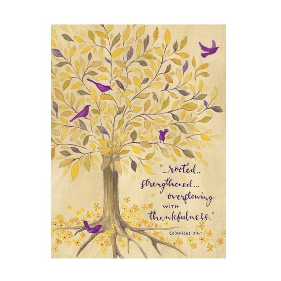 Yachal Design 'Rooted In Thankfulness' Canvas Art