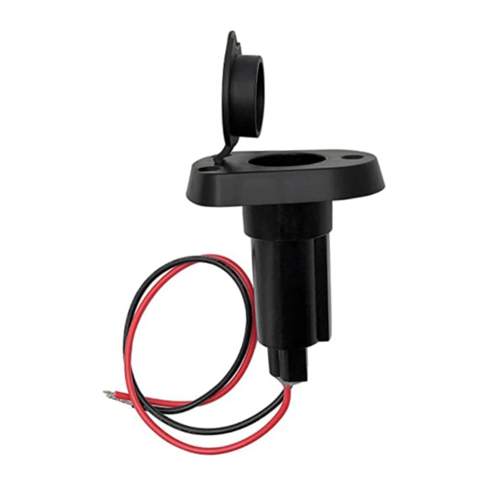 Yacht 2Pin Stern Light Socket Plugin Pole Base (Straight Base) C