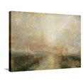 thumbnail image 1 of Art.com Yacht Approaching the Coast Stretched Canvas Print Wall Art by J. M. W. Turner, 32" x 24", 1 of 4