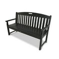 thumbnail image 1 of TREX Outdoors Yacht Club 60" Bench in Charcoal Black, 1 of 7
