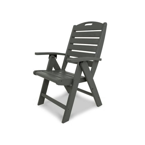 Yacht Club Highback Chair in Stepping Stone