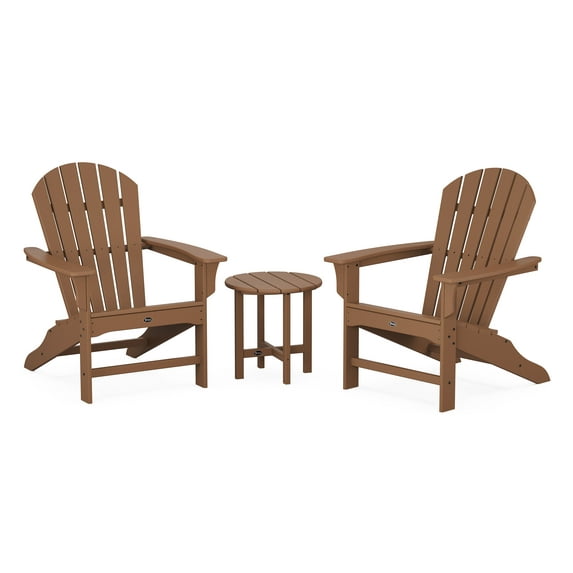 Yacht Club Shellback 3-Piece Adirondack Set in Tree House