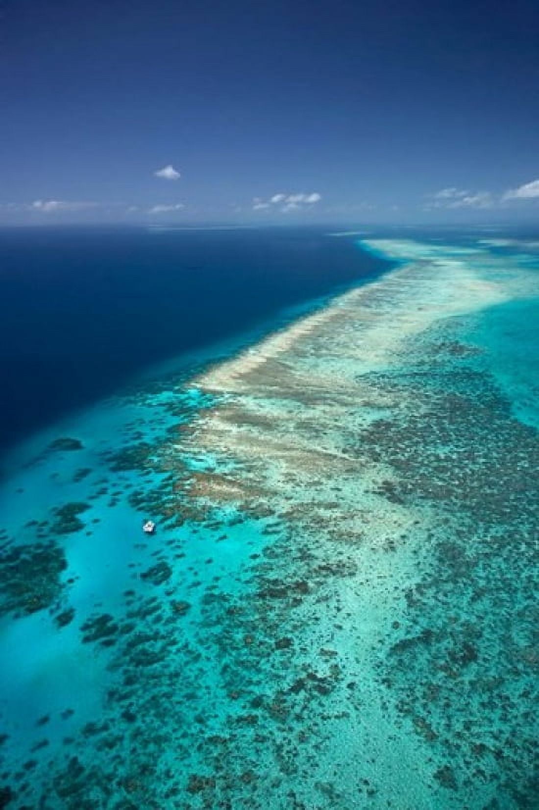 Yacht Great Barrier Reef North Queensland Australia Canvas Art - David Wall DanitaDelimont (18 x 26)