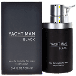 Myrurgia Yacht Man Black Eau De Toilette Spray 3.4 oz for Men