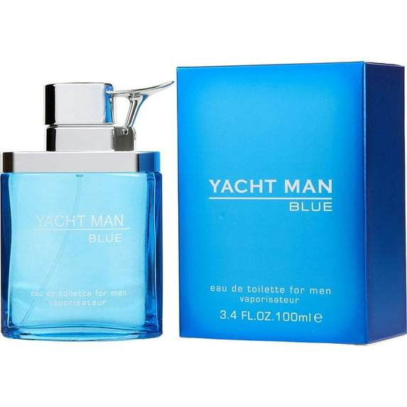Yacht Man Blue Edt Spray 3.4 Oz For Men