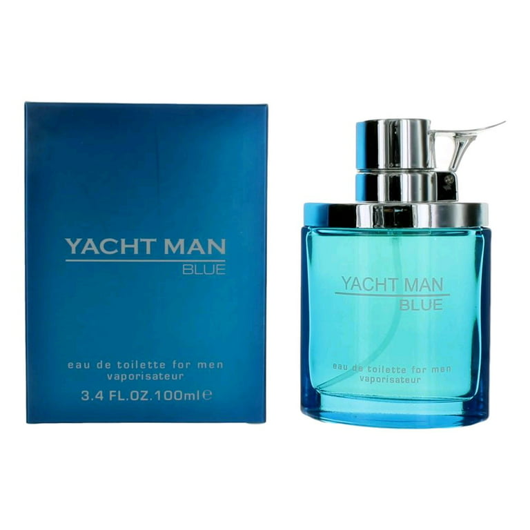  Yacht Man Blue by Myrurgia Eau De Toilette Spray 3.4 oz for Men  : Other Products : Beauty & Personal Care