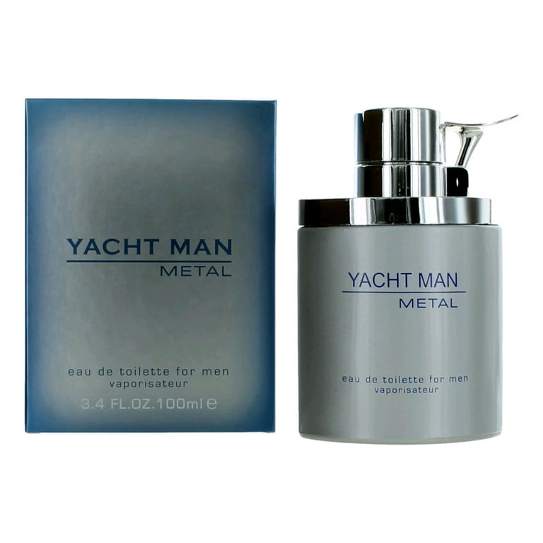 Yacht Man Metal Eau De Toilette Spray By Myrurgia Yacht Man Metal Eau De Toilette Spray By Myrurgia