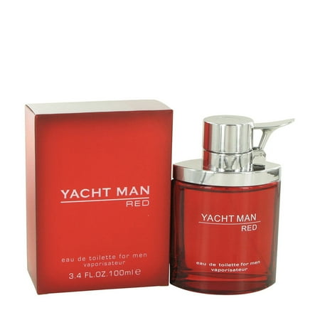 Yacht Man Red 3.4 oz Eau De Toilette Spray For Men