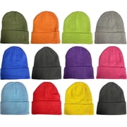 Yacht & Smith 12 Pack Winter Beanie Hats for Men and Women   Bulk Knit Beanies