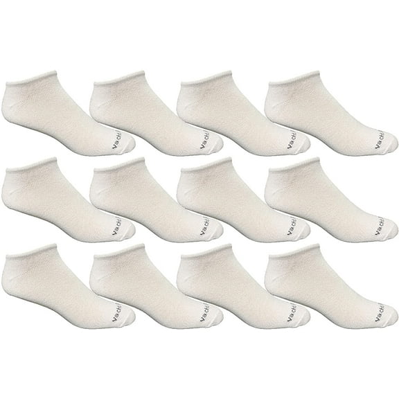 Yacht & Smith 12 Pair Kid's Low Cut Ankle Socks Thin Comfortable Lightweight Breathable Wholesale Bulk Sport Socks
