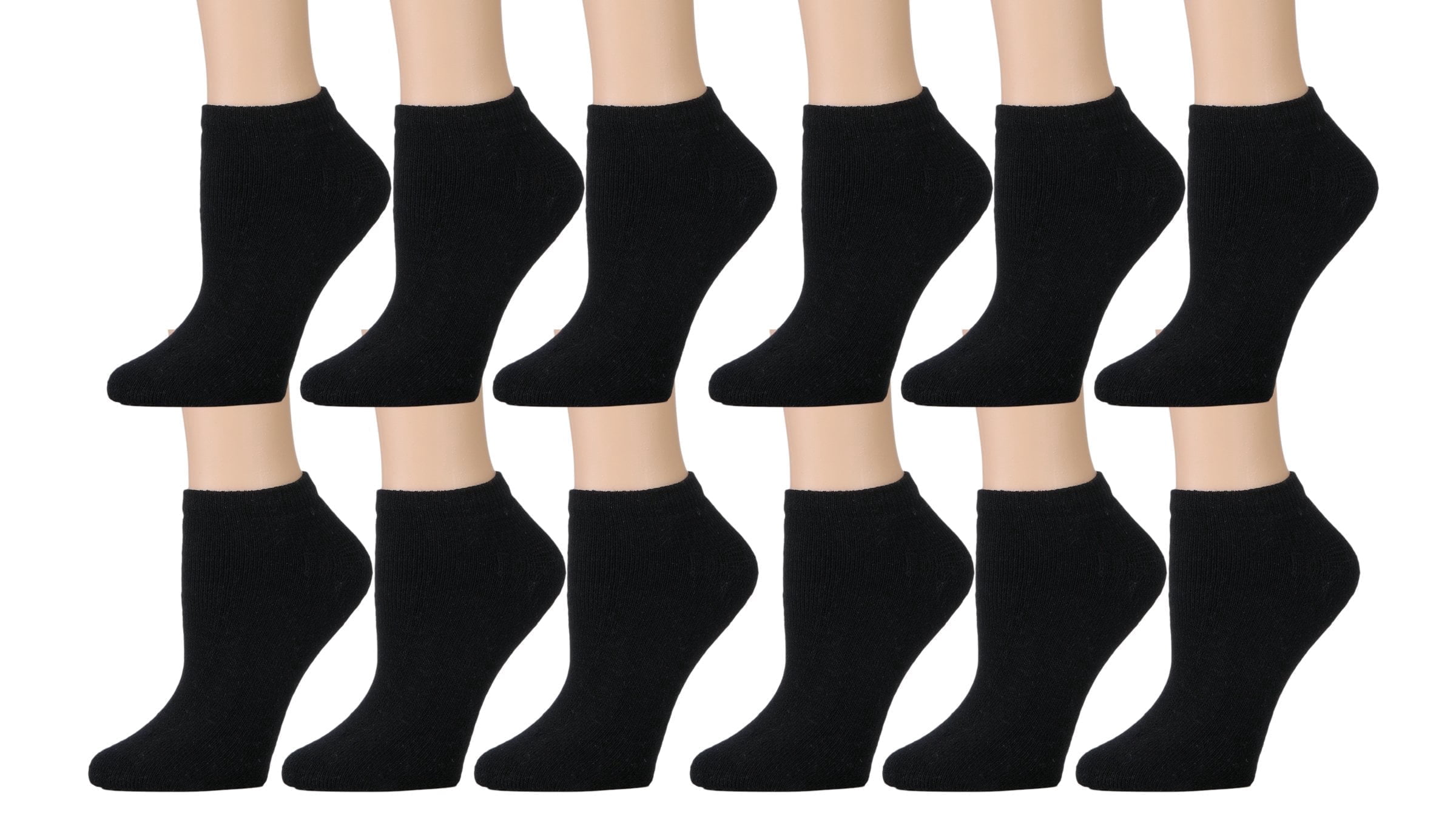 Yacht & Smith 12 Pairs Kids Low Cut Socks Cotton No Show Ankle Socks Girls and Boys