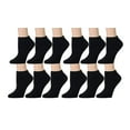 thumbnail image 1 of Yacht & Smith 12 Pairs Kids Low Cut Socks Cotton No Show Ankle Socks Girls and Boys, 1 of 2
