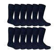thumbnail image 1 of Yacht & Smith 12 Pairs Merino Wool Thermal Boot Socks, Mens Womens Hiking Winter Sock (Mens 12 Pairs Black), 1 of 5