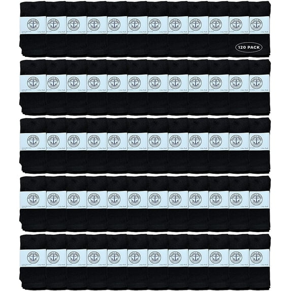 Yacht & Smith 14 Inch Wholesale Kids Tube Socks, Cotton Bulk Sport Socks Size 4-6