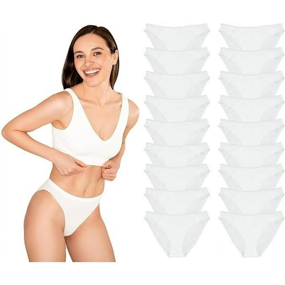 Yacht & Smith Womens Panties 95% Cotton Soft Underwear, Soft Panty Briefs in Bulk