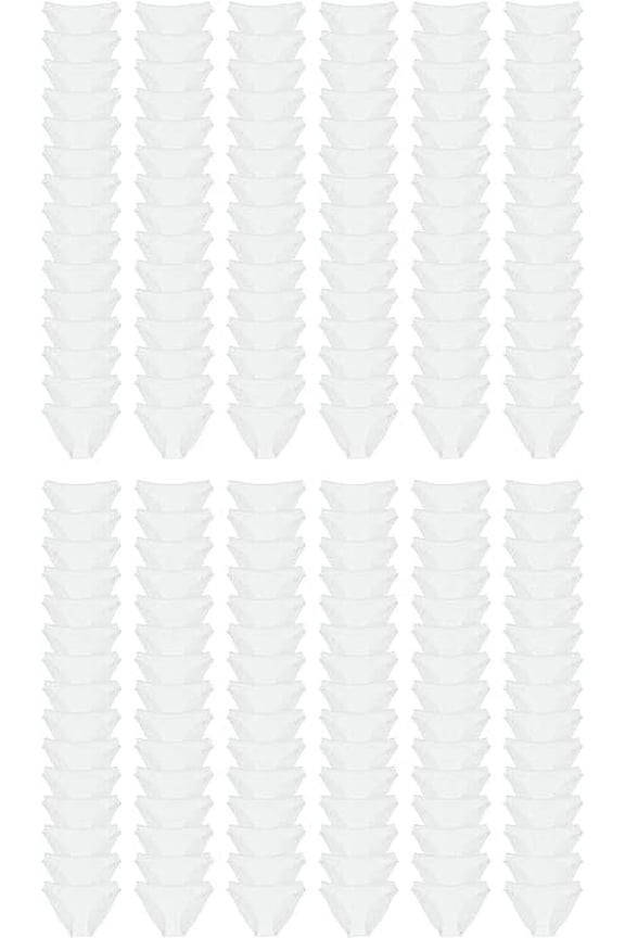 180 Pack Womens 95% Cotton Soft Underwear Panty Briefs in Bulk