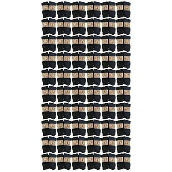 Yacht & Smith 180 Pairs Wholesale Bulk Winter Thermal Boot Socks, 10-13