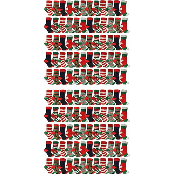 Yacht & Smith 24 Pairs Womens Wholesale Bulk Warm And Cozy Fuzzy Socks, Colorful Winter Socks