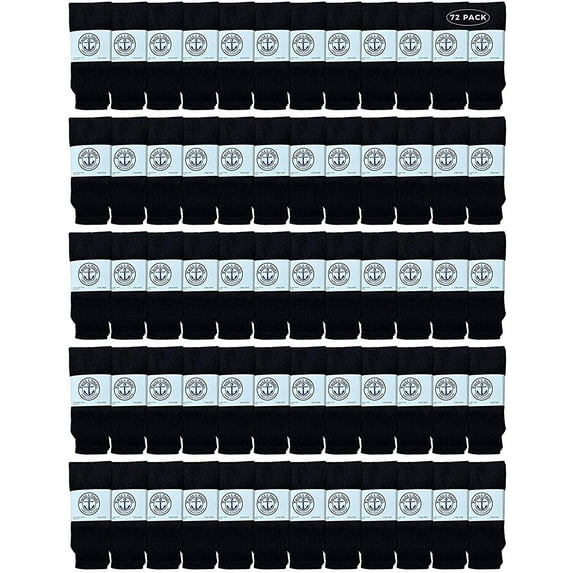 Yacht & Smith 26 Inch Wholesale Women's Tube Socks, Women's Cotton Referee Sport Socks Size 9-11