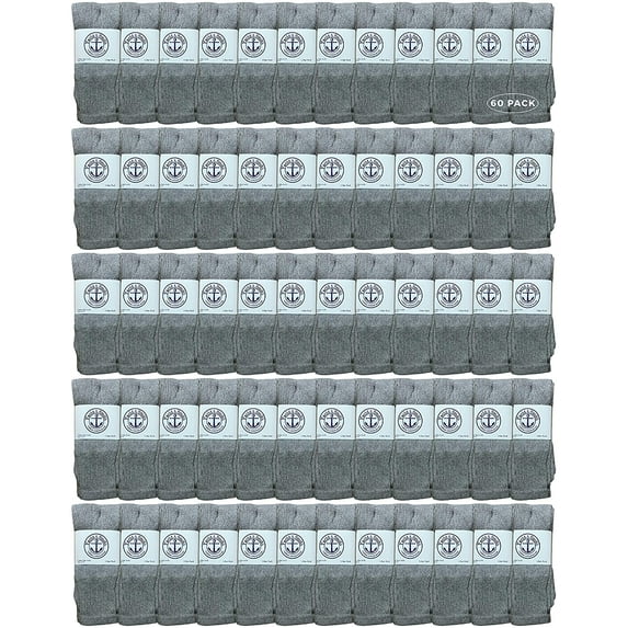 Yacht & Smith 26 Inch Wholesale Women's Tube Socks, Women's Cotton Referee Sport Socks Size 9-11