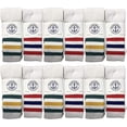 thumbnail image 1 of Yacht & Smith Wholesale Men's Long Tube Socks, Cotton Sport Tube Socks Size 9-15, 1 of 7