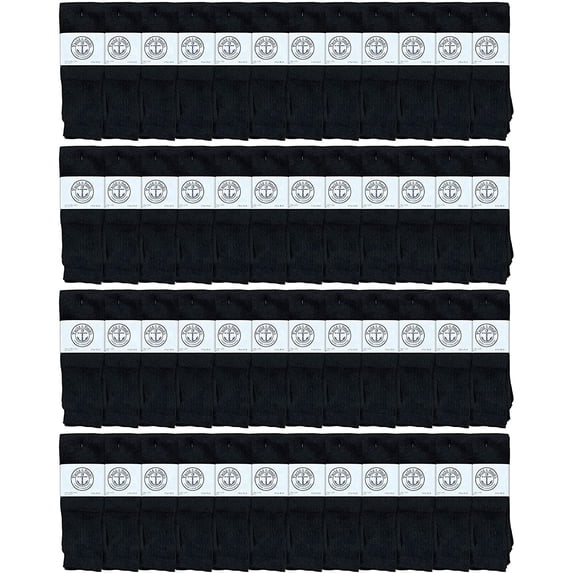 Yacht & Smith 28 Wholesale Men's Long Tube Socks, Cotton Sport Tube Socks Size 10-13